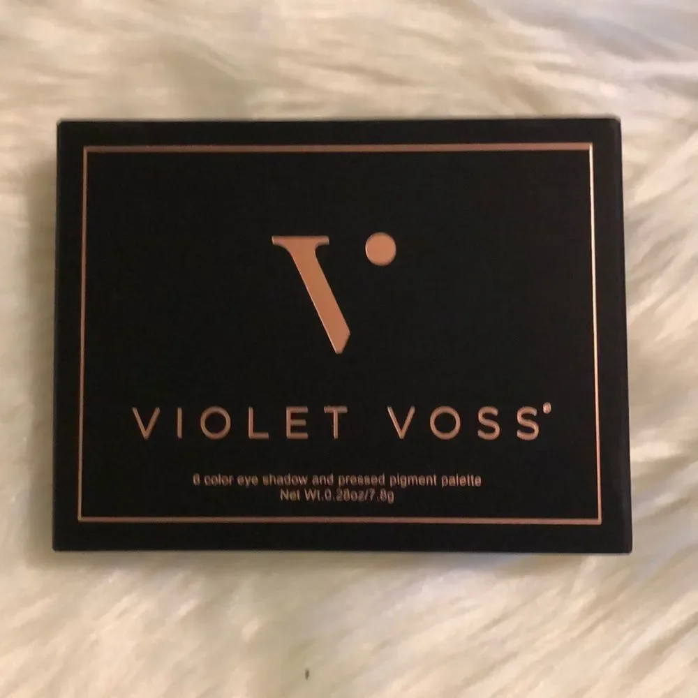 Violet Voss Coral Pop 6 Eyeshadows Palette With Mirror New in Box